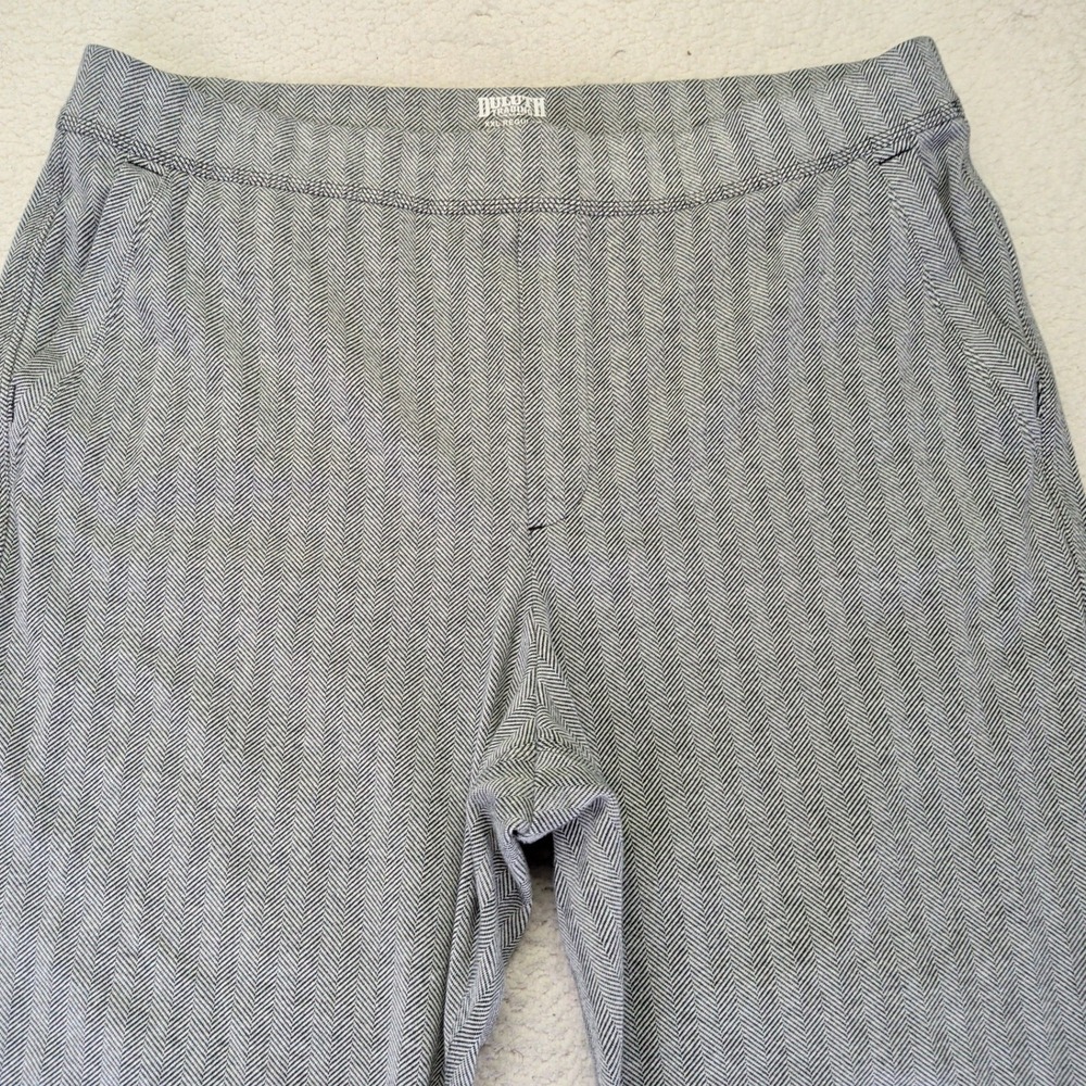 Duluth Trading Noga Cotton Slim Leg Ankle Chino Pants Size XXL Herringbone 30807 - Picture 6 of 9